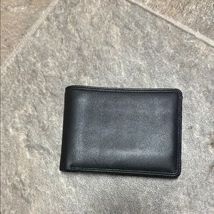 Black Leather Wallet